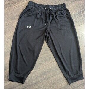 UNDER ARMOUR Yoga Exercise Running Walking Pants Spandex Womens Sz Small Cropped